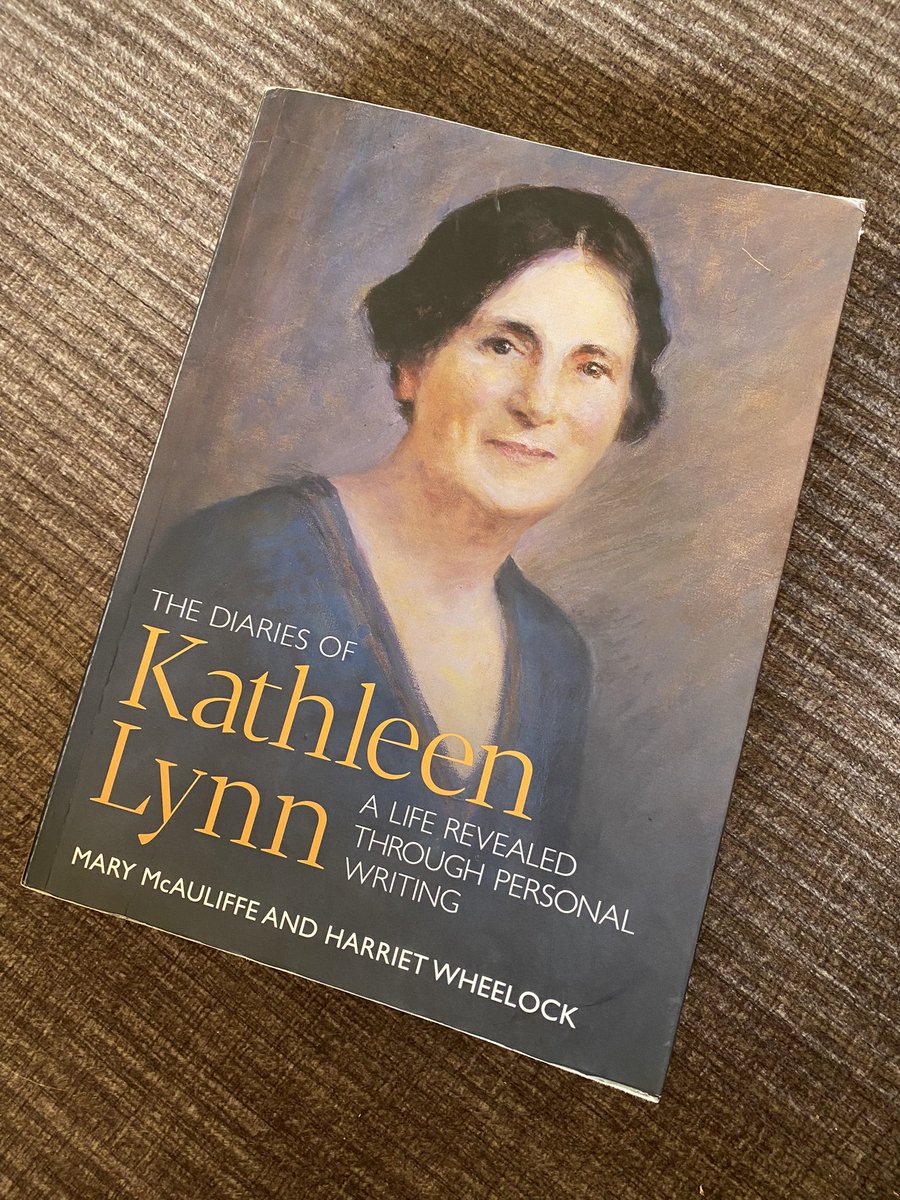 @GateTheatreDub A fascinating selected collection of Lynn’s diaries was published last autumn edited by @MaryMcAuliffe4 and Harriet Wheelock @RCPIArchive with a foreword by @EDonoghueWriter Available in bookshops nationwide and at ucdpress.ie