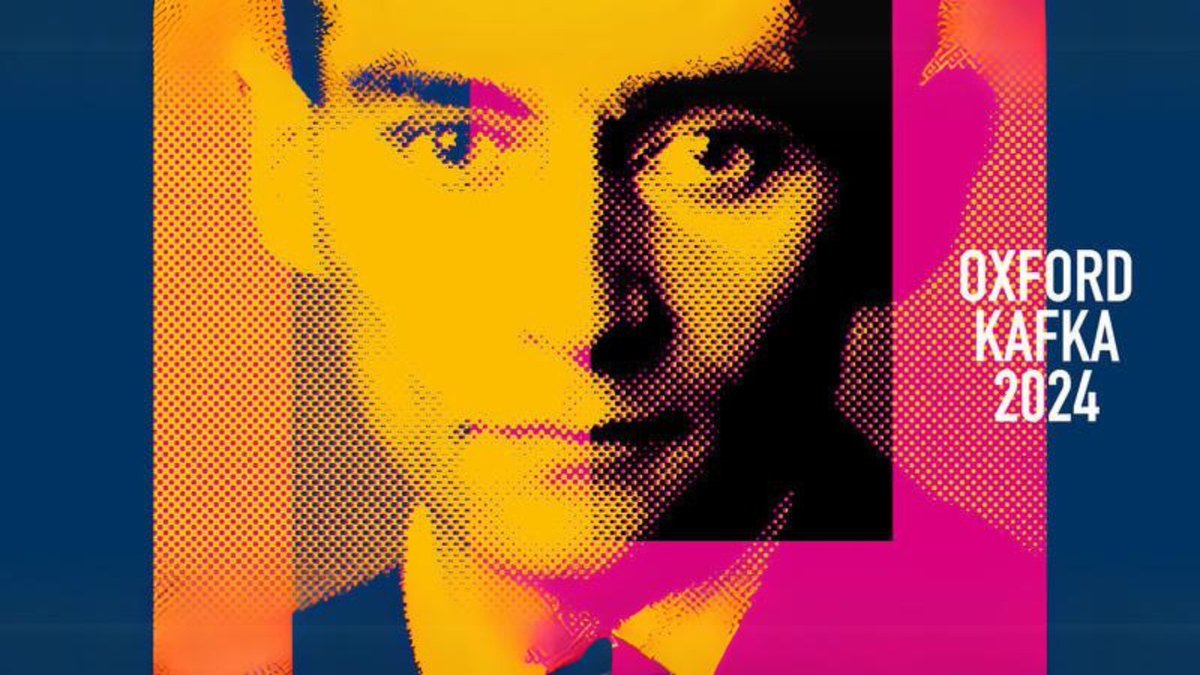 The @bodleianlibs is giving a free copy of Franz Kafka's novel, The Metamorphosis, to every Oxford student to celebrate his life and work for #OxfordKafka24 

Collect yours from the College Hub next Wednesday 1 May from 5:30-7:00pm 

Book here: kellogg.ox.ac.uk/events/oxfordr…