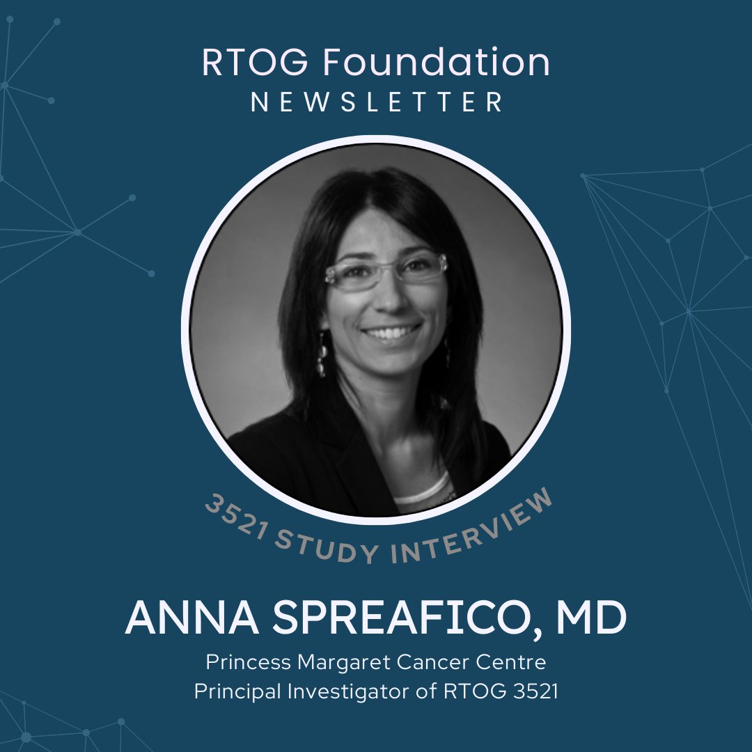 RTOG 3521 is an upcoming study of combo toripalimab + #chemo for recurrent metastatic #nasopharyngeal #cancer - Dr. Spreafico (PI) was interviewed on what our researchers should know about this trial. Read the interview: bit.ly/3THrNWL #HeadAndNeckCancerAwarenessMonth