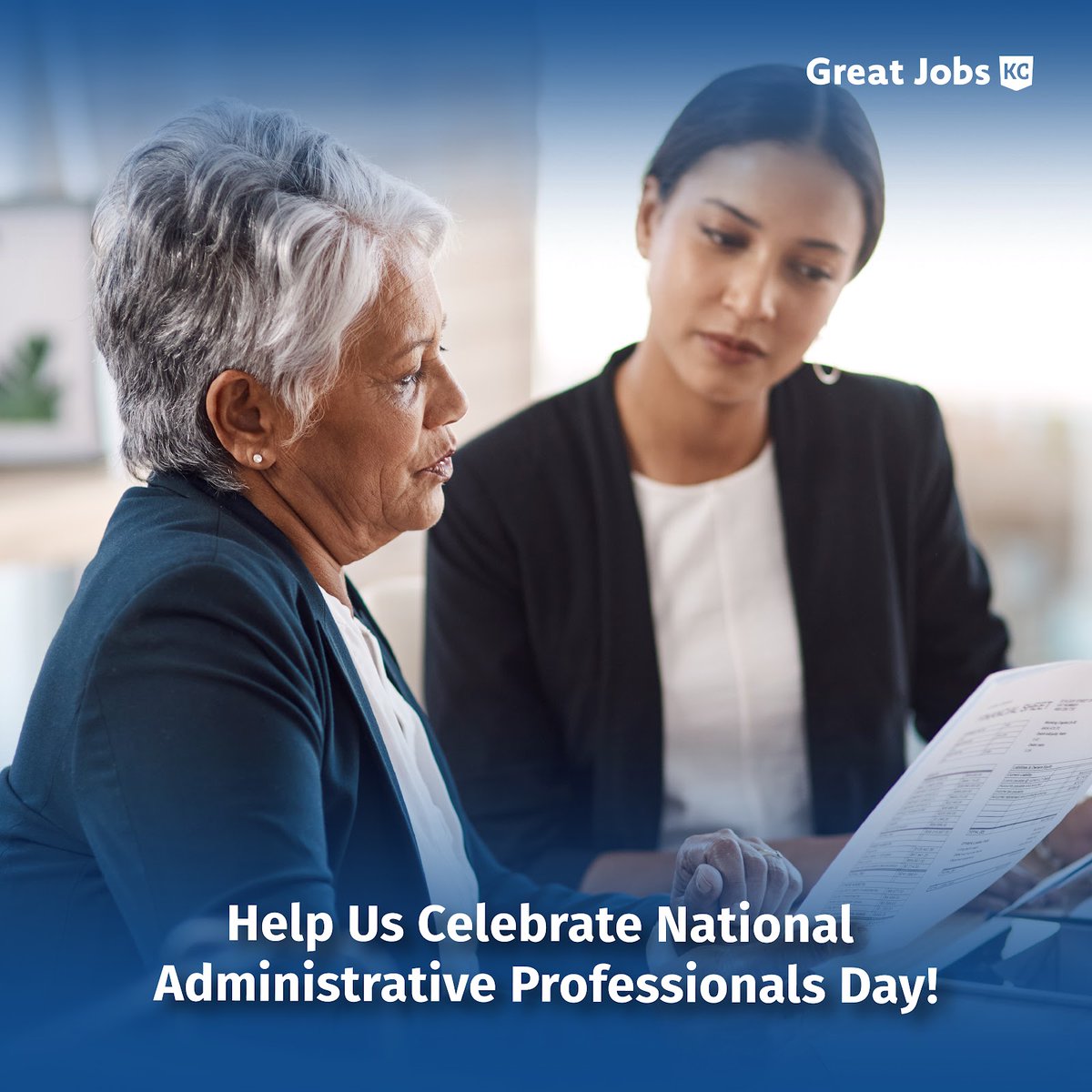 Happy National Administrative Professionals Day! Thank you to those who keep our workplaces running smoothly daily!