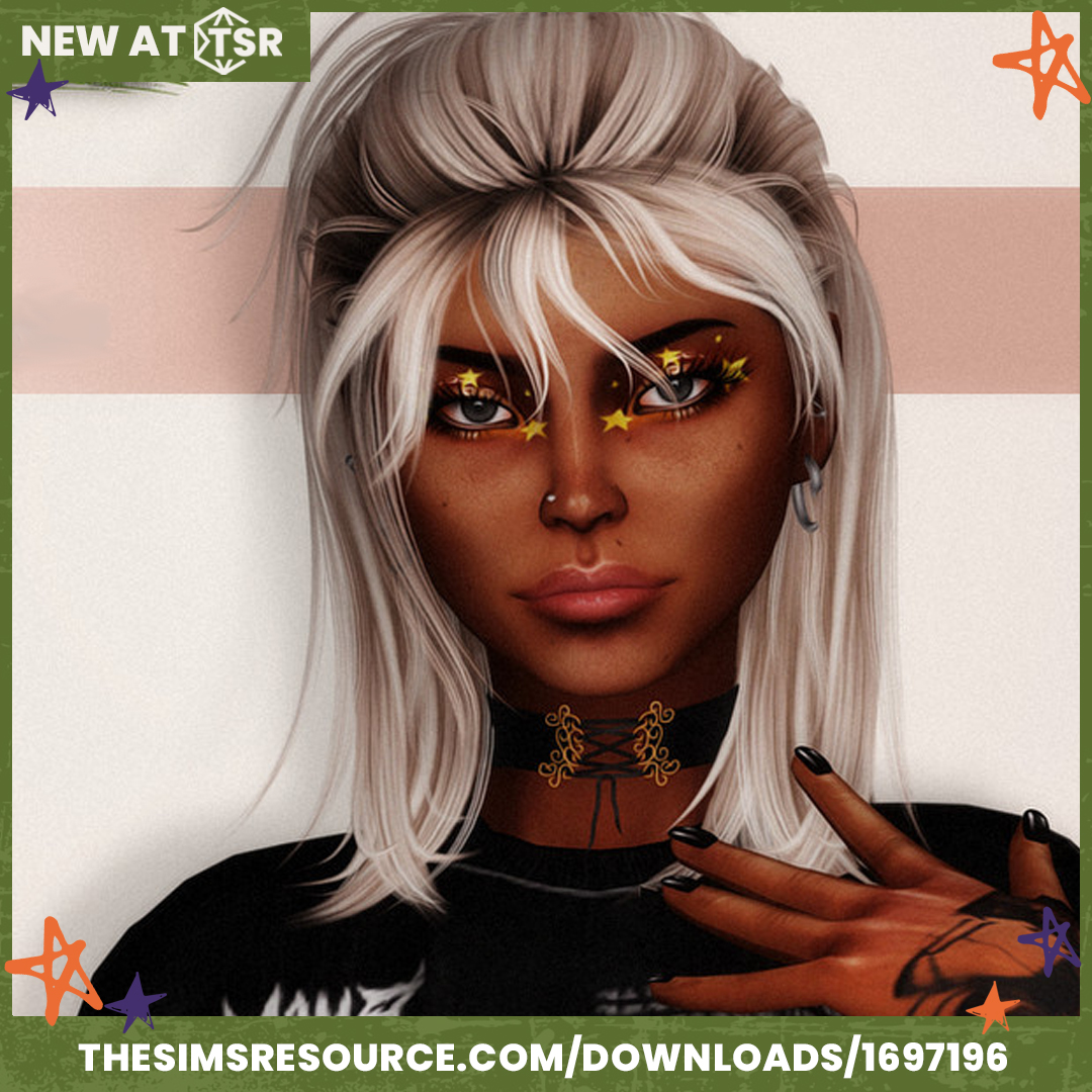 ✨New Today✨ Hey there, Simmers! 😊 We're introducing a fresh concept today. Check out this edgy medium-length hairstyle, featuring a ponytail and a bang, perfect for your unconventional Sims! Visit thesimsresource.com/downloads/1697… to grab it! 💕 #thesims4 #sims4cc #gaming #hairstyles