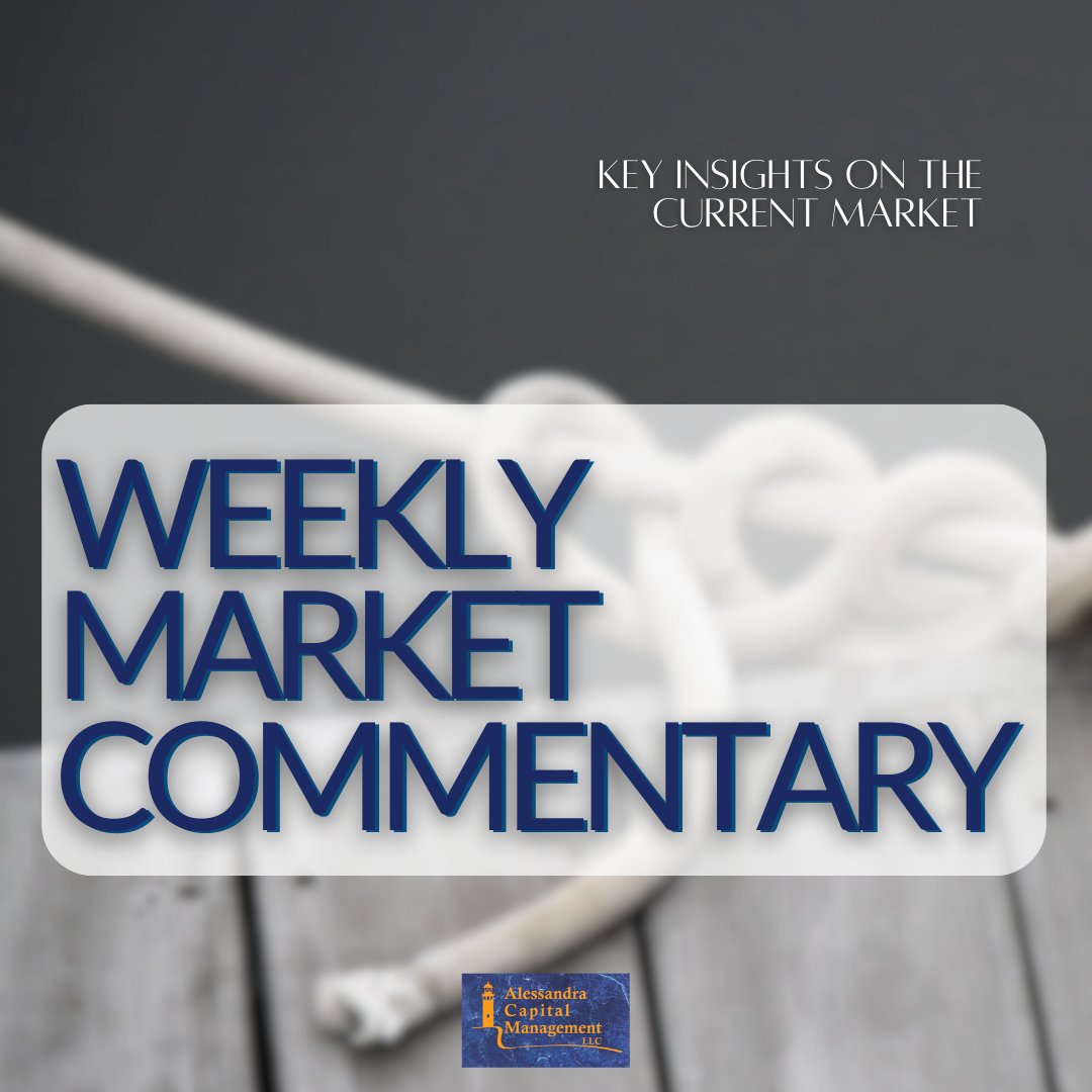 Catch up on this week's market updates and insights with our Weekly Market Commentary. hubs.ly/Q02qKsyG0 

If you have any questions, please reach out to our office. hubs.ly/Q02qK8fB0 #askalessandra #MarketInsights #AlessandraCapital #TorranceCA