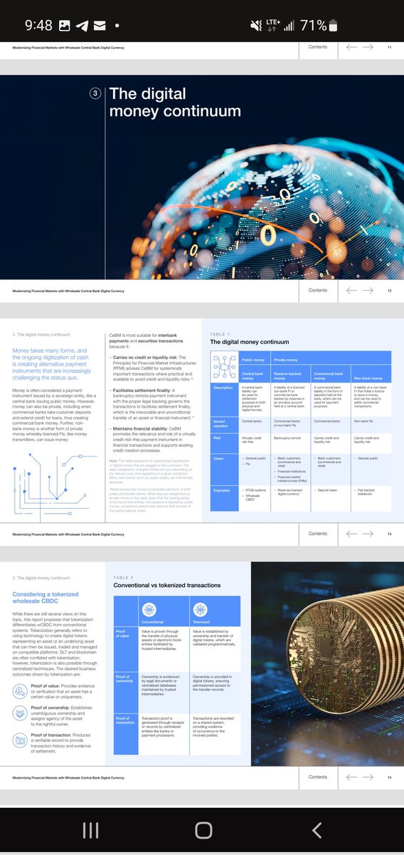 Hot off the press:
Over 98% of the global economy’s central banks are researching, piloting or deploying central bank digital currency (CBDC)
weforum.org/publications/m…