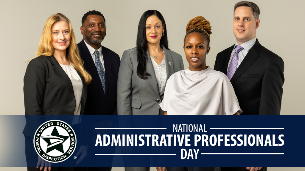 USPIS_HQ's tweet photo. Today, and every day, we are grateful for the incredible professionals whose hard work &amp; dedication keep our offices running smoothly. You are a crucial part of our mission. #USPIS #AdminProfessionalsDay https://t.co/wOygUwbY8m
