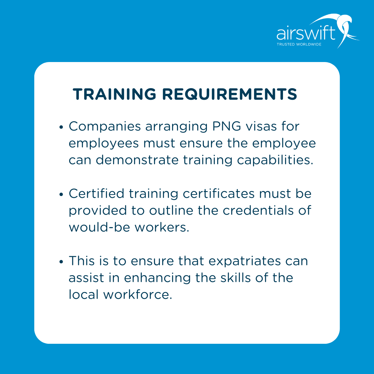 weareairswift's tweet image. Ensure peace of mind and seamless compliance. Dive into the essentials of partnering with an employment agency for a Papua New Guinea work permit. ✅

Learn the steps to a hassle-free application: hubs.lu/Q02t7gpq0

#PNGVisaGuide #WorkPermitSuccess #ComplianceMatters