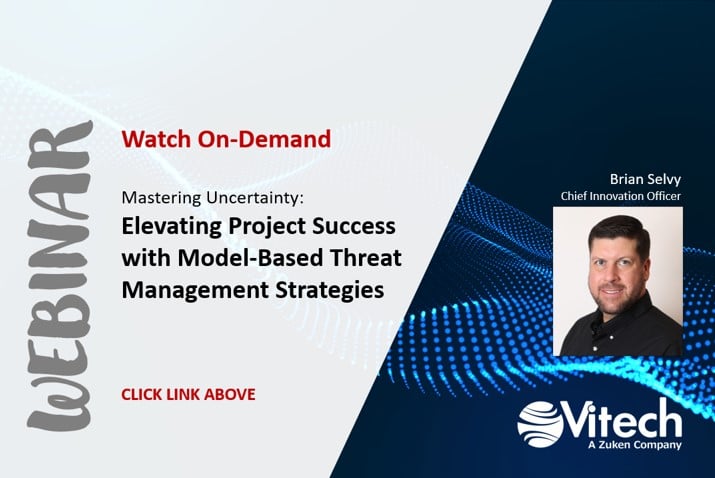 VitechCorp's tweet photo. Did you miss @BrianSelvy 's webinar, Mastering Uncertainty: Elevating Project Success with Model-Based #ThreatManagement Strategies? Not to worry! It’s now available for viewing: https://t.co/UDp3JEZpR7 Learn the 3 pillars of threat management, + hear about the doomed Vasa. #MBSE https://t.co/f7cITgXqUJ