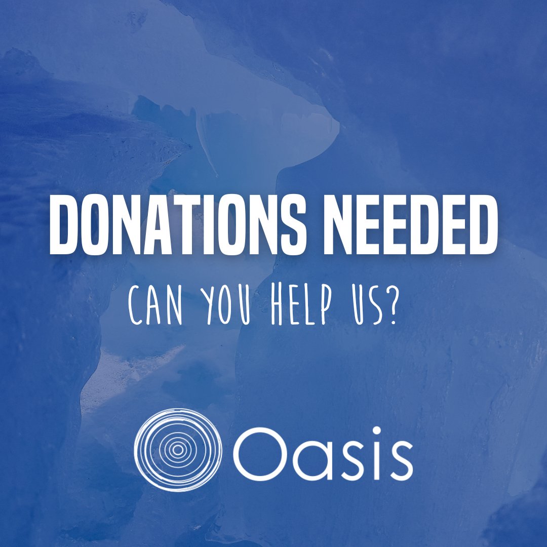 Calling all artists! 🎨🧑‍🎨 Do you have any acrylic paint gathering dust that you can donate - especially blue, green and white colours? We would be very grateful if they could be dropped off at Oasis by Monday next week!
