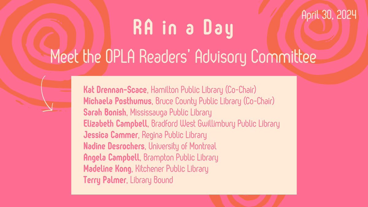 With only 1 week to go, we hope you’re looking forward to RA in a Day next week! As we get ready for the big day, meet the committee who developed the event. A big thank you to them! Learn more at buff.ly/4a6DRaY