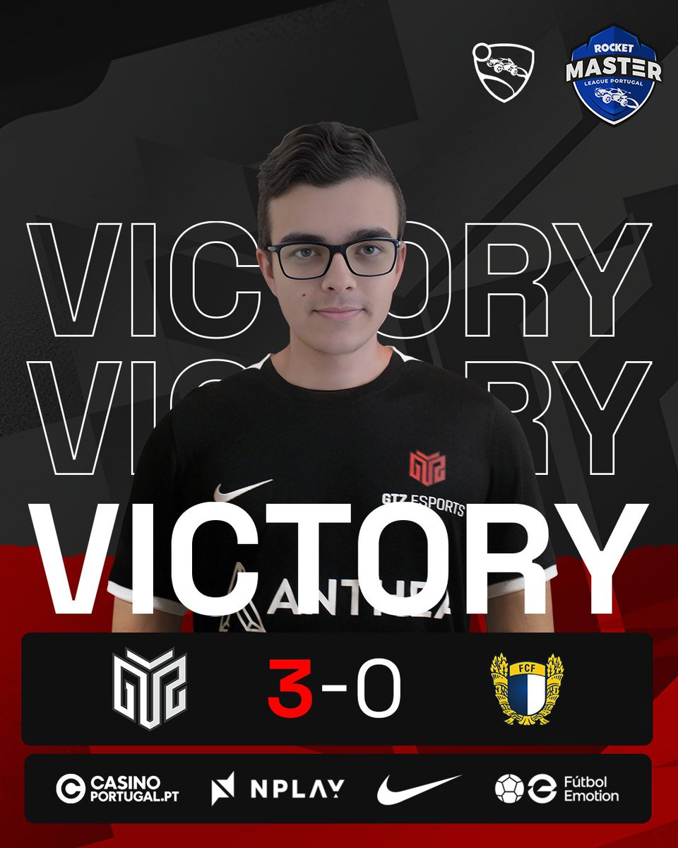 Vitória por 3-0 frente aos @famaesports na 5ª jornada da @rocketleague_pt ⚽

Aguardamos confiantes para os próximos confrontos na liga 💪!

GG WP👊

#RespectAllFearNone #RMLP #RLnaRTP