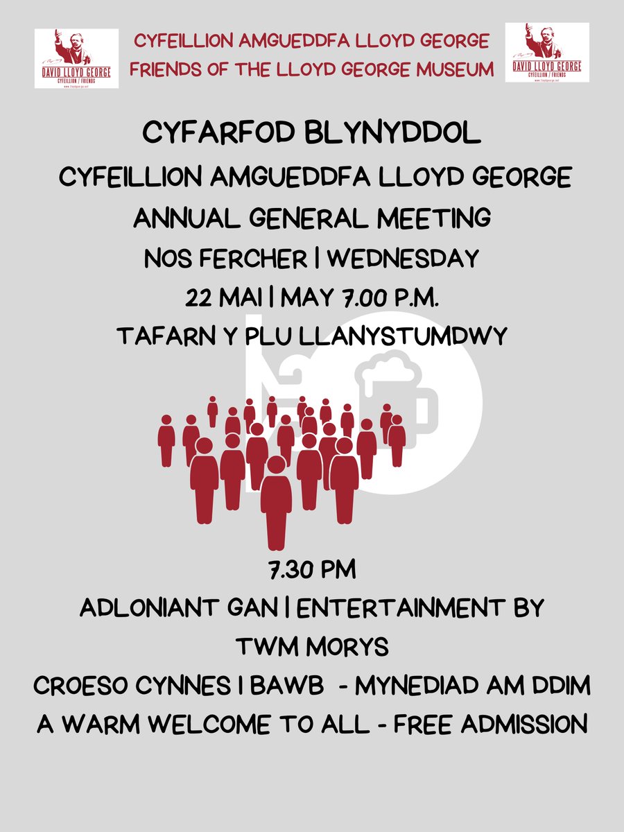 Cyfeillion Amgueddfa Lloyd George tweet media