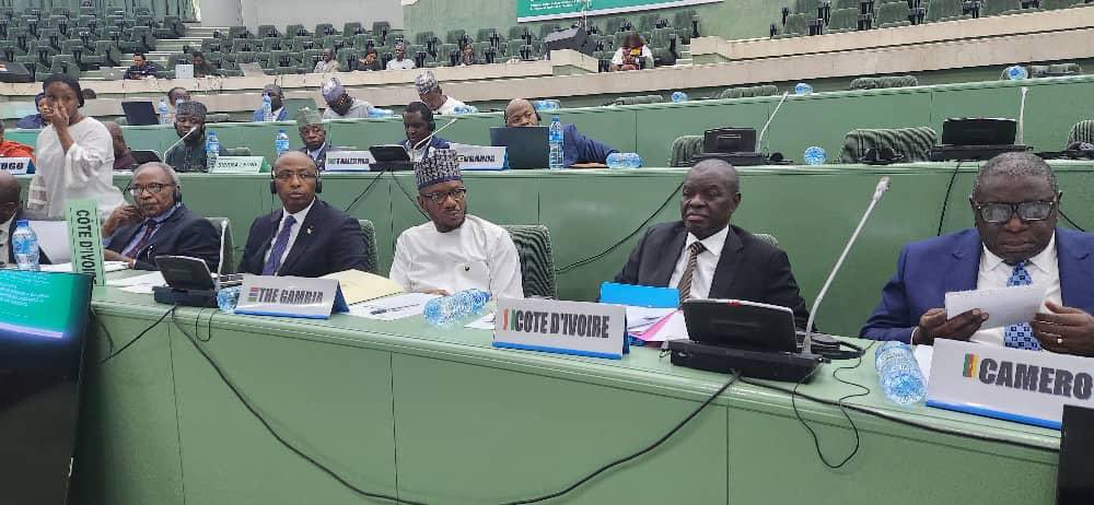 CoteAbuja's tweet photo. Son Excellence Monsieur TRAORÉ Kalilou, Ambassadeur de Côte d’Ivoire au Nigéria,  Représentant Permanent de la Côte d’Ivoire auprès de la CEDEAO et Son Excellence Monsieur MAES Enio, Ambassadeur de Côte d’Ivoire https://t.co/osFCePs5sB https://t.co/Z3d8fVX0Ir