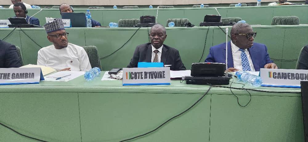 CoteAbuja's tweet photo. Son Excellence Monsieur TRAORÉ Kalilou, Ambassadeur de Côte d’Ivoire au Nigéria,  Représentant Permanent de la Côte d’Ivoire auprès de la CEDEAO et Son Excellence Monsieur MAES Enio, Ambassadeur de Côte d’Ivoire https://t.co/osFCePs5sB https://t.co/Z3d8fVX0Ir