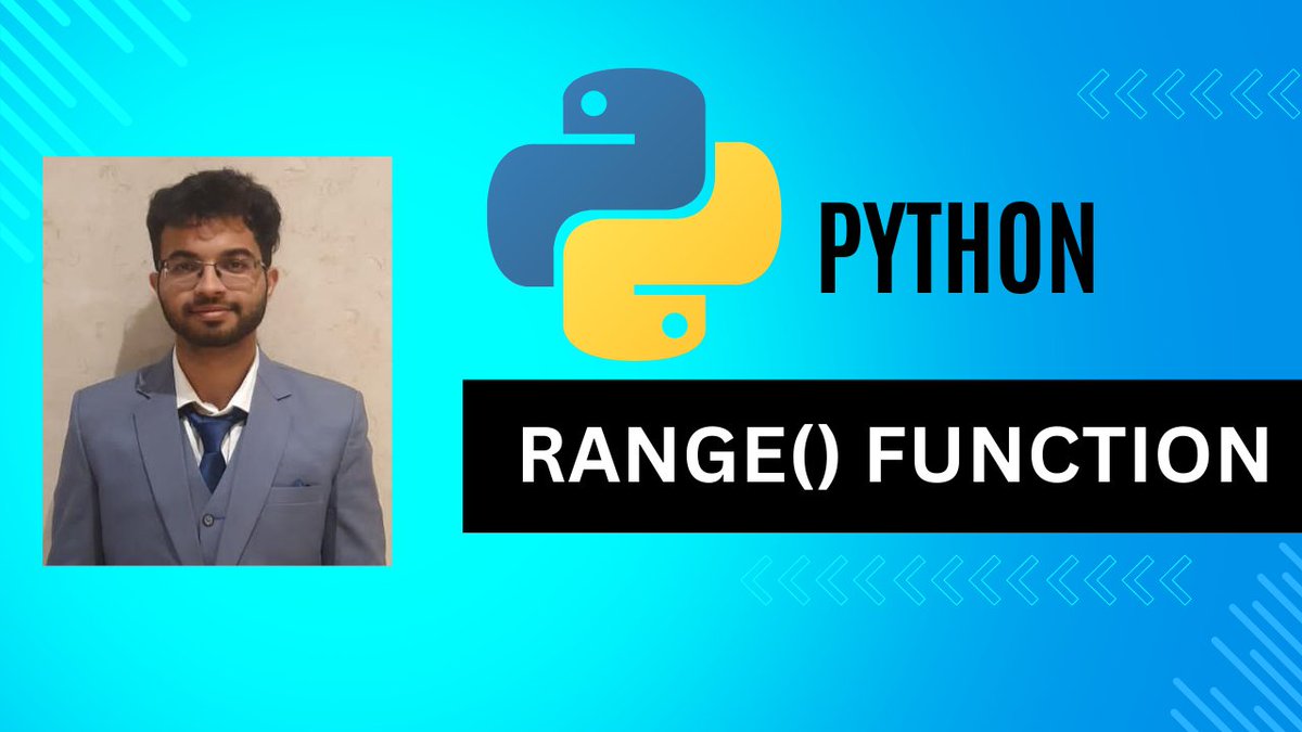 🚀 Exciting News! 🚀

Level up your Python skills with my latest YouTube video on the range() function! 🐍 

Dive deep into its applications and optimizations. Don't miss out! 🎥 

youtube.com/watch?v=JYHyBC…

#Python #Programming #Learning #YouTubeTutorial