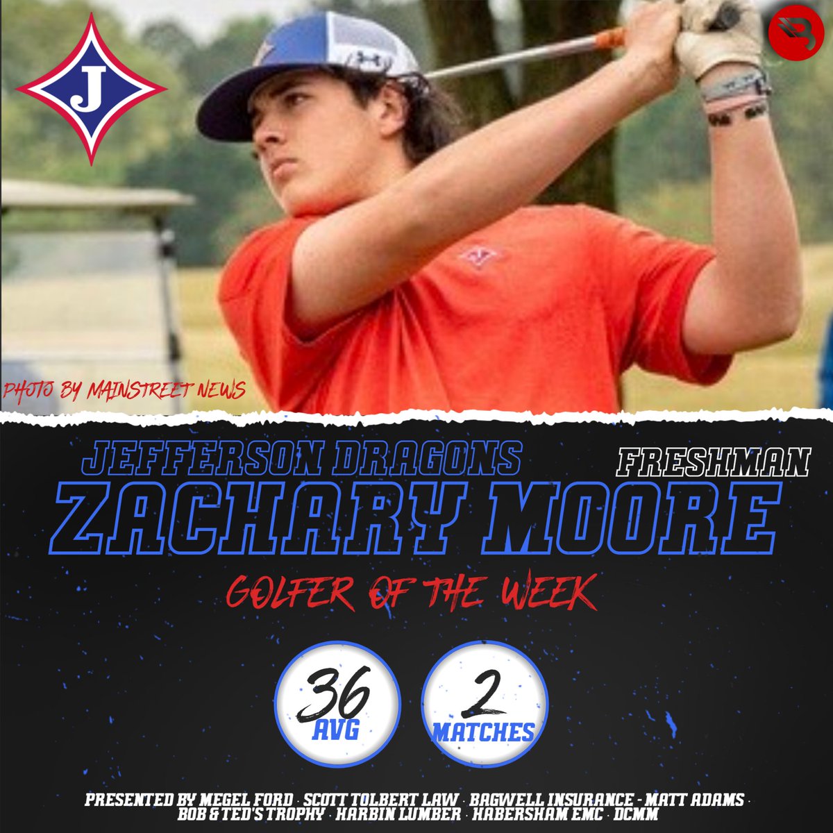 𝐁𝐋𝐈𝐓𝐙 𝐆𝐨𝐥𝐟𝐞𝐫𝐬 𝐨𝐟 𝐭𝐡𝐞 𝐖𝐞𝐞𝐤 Zachary Moore - @jhsdragonsgolf FR (Fan Vote) Jack Rowe - @hchsraiders SR (BLITZ Pick) STORY/BUY FRAMED PRINT/BUTTON: blitzsportsga.com/2024/04/24/moo…