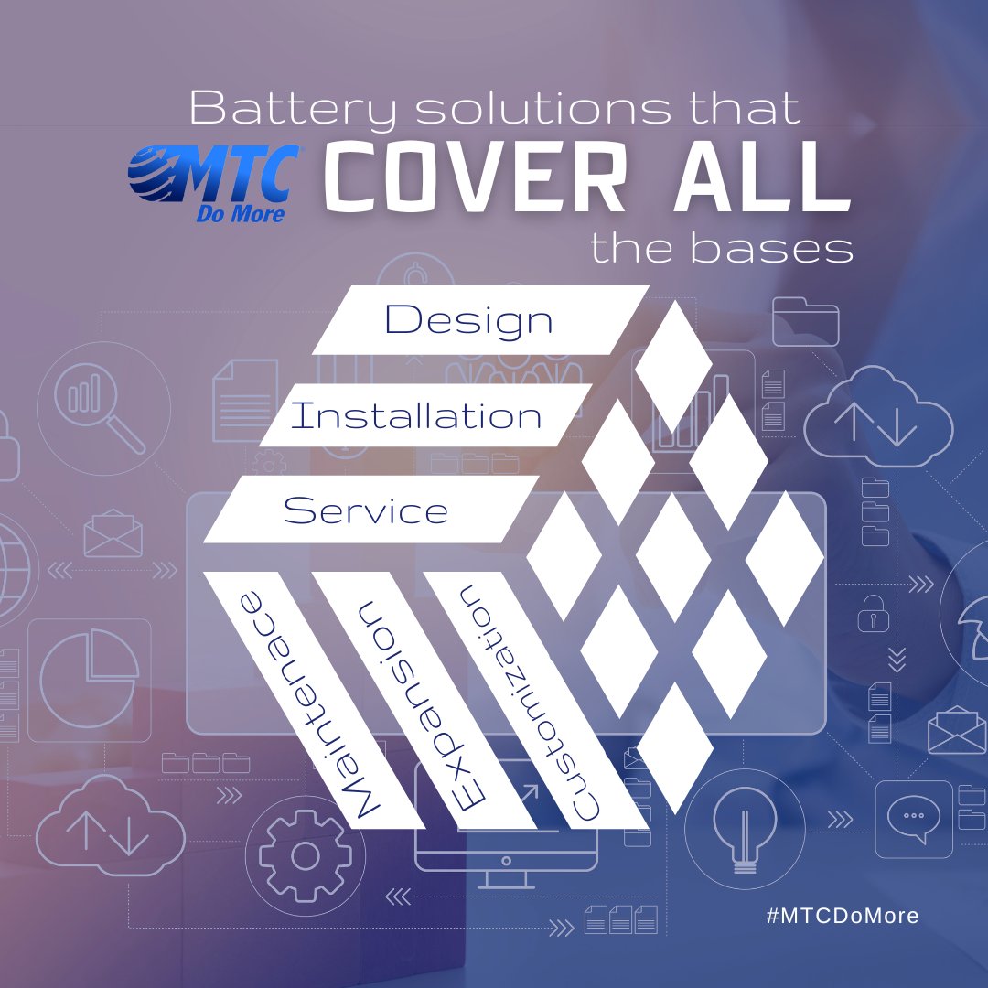 Looking to optimize your #batteryroom? Look no further!
-Design tailored to your needs
-Expert #installation
-Reliable service & maintenance
-Future-proof expansion options
Trust us to handle it all! Contact us today to learn more!
#MTCDoMore #WarehouseSolutions #BatteryHandling