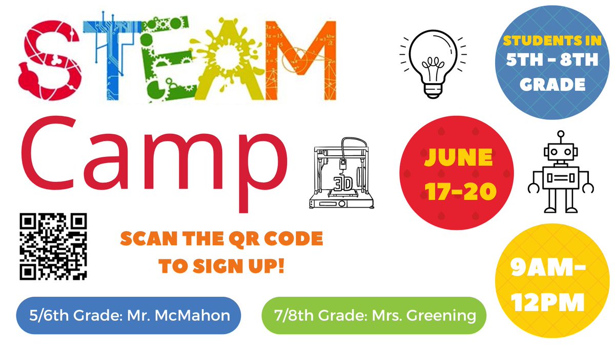 Sign up! tinyurl.com/STEAMCAMPHMS 
Students entering 5-8
STEAM CHALLENGES &amp; TECH TOOLS GALORE! 
3D pens/printers, laser engravers, vinyl cutters/Cricuts, mini drones, animation, bead/wire design &amp; more. 
<a href="/HanoverPublic/">HanoverPublic</a> <a href="/HanoverMiddle/">Hanover Middle Sch</a> <a href="/Washington_Elm/">Washington Elm</a> <a href="/HanStElem/">Hanover Street</a> <a href="/clearprincipal/">Clearview Elementary</a>