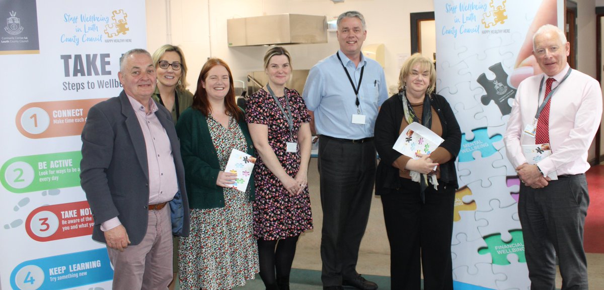 louthcoco's tweet photo. Celebrating the launch of the first @louthcoco Staff Wellbeing Strategy at County Hall, ahead of National Workplace Wellbeing Day, Friday 26th April. #Louth #YourCouncil @LocalGovIre  #WorkWell24 @WellbeingDayIRL Read in full:
https://t.co/PD6l5lwhYw https://t.co/OO0ZMRyrDD