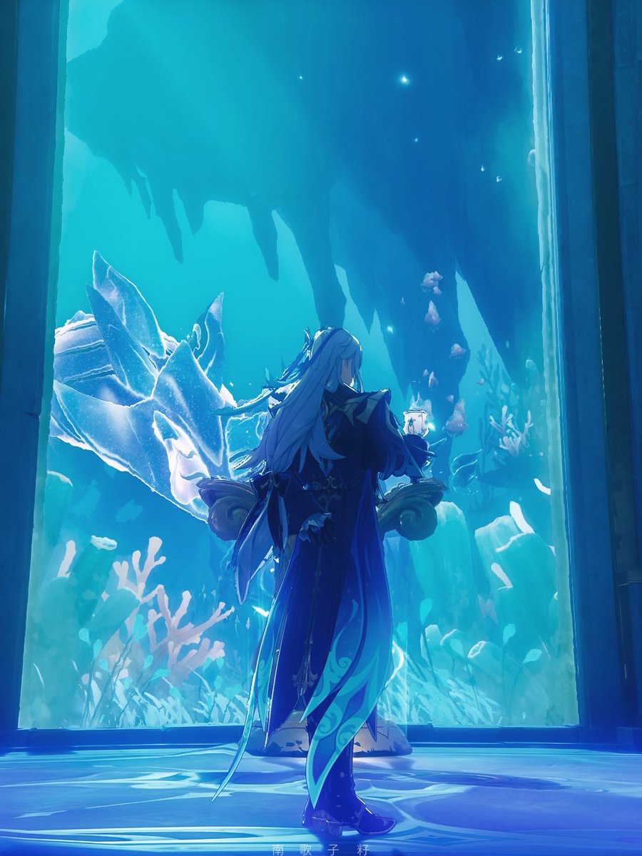 #GenshinImpact #Wriollette #那维莱特 #原神写真部 
水族馆