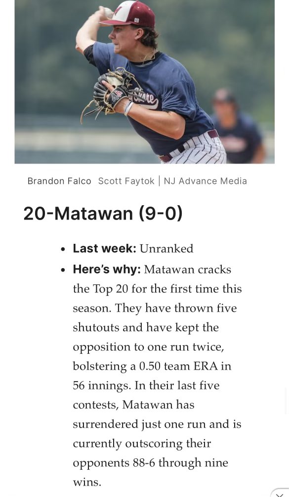 Matawan Baseball (@matawanbaseball) on Twitter photo 