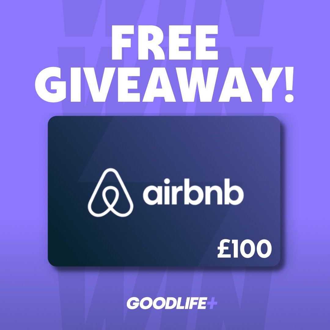 WIN FOR FREE! 🙌🏼🔥 This £100 Airbnb Voucher could be yours ! All you need to do to enter: 🤍 Like this Post 📢 Share this post 💬 3. Tag 2 friends & Comment below where you’d book to go 🙏🏼 The winning comment will be replied to under this post / Facebook post next week! Get…