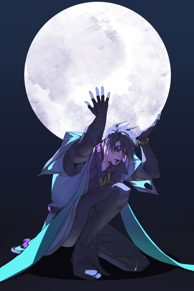 sorrowtalks's tweet photo. atlas 
#aphelios #leagueoflegends https://t.co/L3aeum84HY