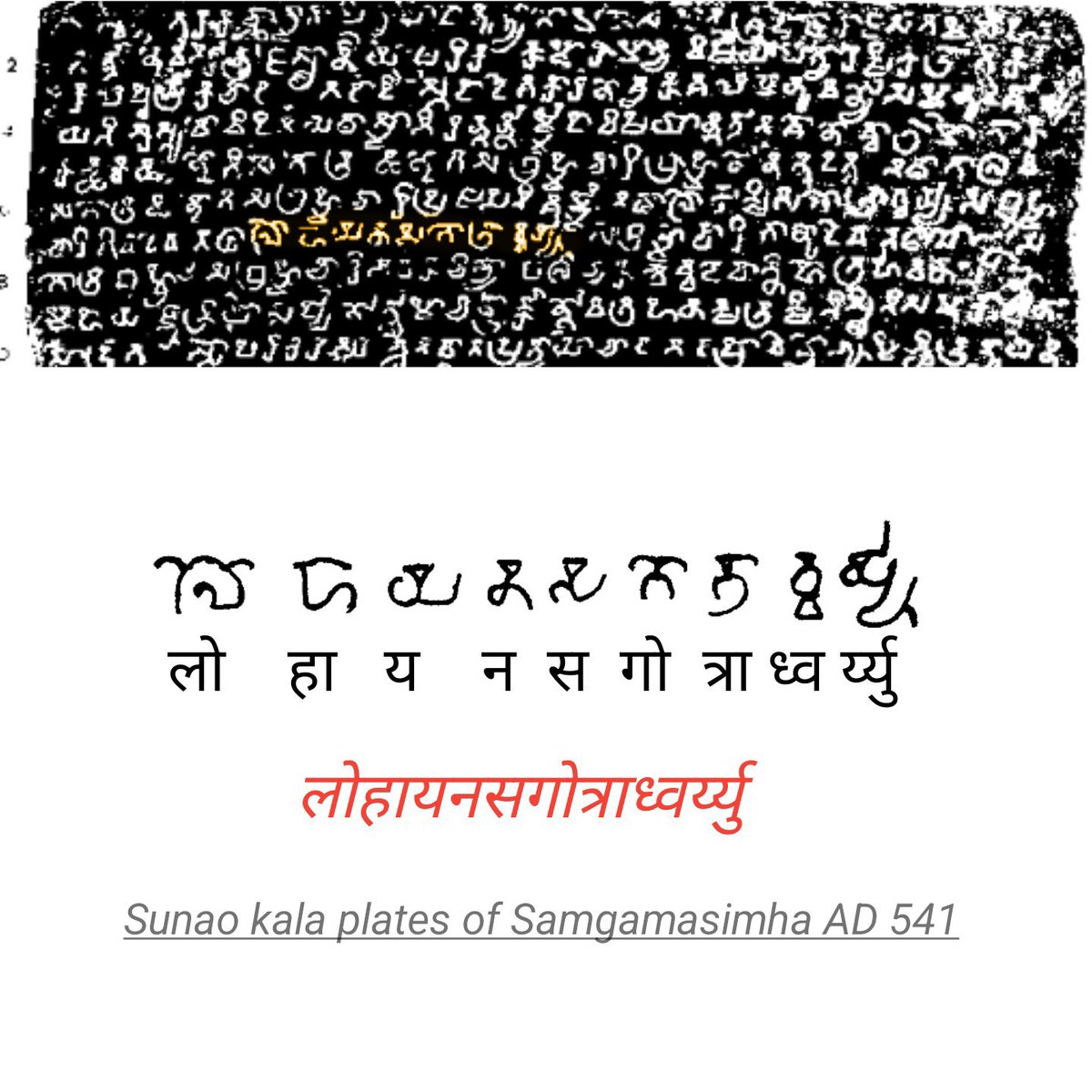 3] Advaryu (अध्वर्यु) - Adhvaryus are the priests (ऋत्विज) of Yajnas centered to the Yajurveda A Brahmin Bhanudeva is called Adhvaryu in the Sunao plates of Sangamasimha of 541 A.D. लोहायनसगोत्राध्वर्यु ~ Bhanudeva of Lohayana gotra and is an Advaryu...