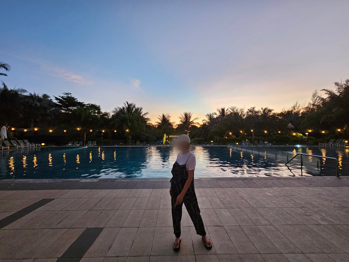 아름다운 선셋을 배경으로.^^