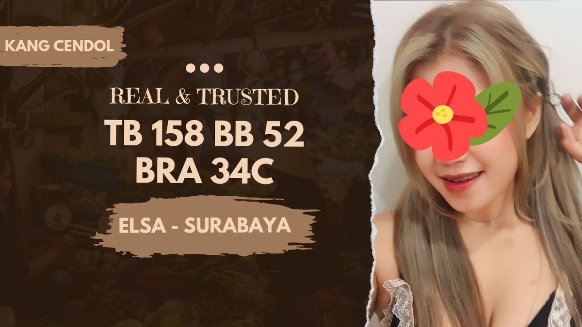 ✨ RECOMMEND ANGEL ✨
✨ REAL AND TRUSTED  ✨
  
♀️ @aywnkdanyte
♀️ @nelaaira
♀️ @elsalagii
📞 t.me/real_elsaa
 
✈️ Schedule :  
#Surabaya Base
#ExpoBanjarmasin Now

#RECOMMENDED4BO
#RealAngels