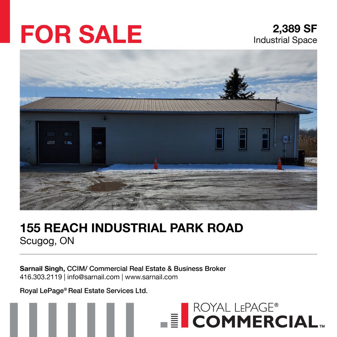 For Sale
info@sarnail.com
.
.
.
#CCIM #IBBA #ccimcentralcanada #realestate #realestateforever #investmentproperty #investment #businessbroker #brampton #toronto #mississauga #ontario  #ccimglobal #realestatebroker #commercialrealestate #realestateagent