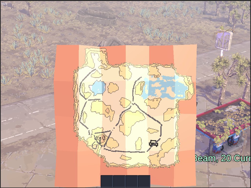 i swore to myself that i'd never do "3d in UI space" again

i said i would keep things nice and flat from now on

but then i thought, would look cool if the map unfolds in 3d, and here we are 😂