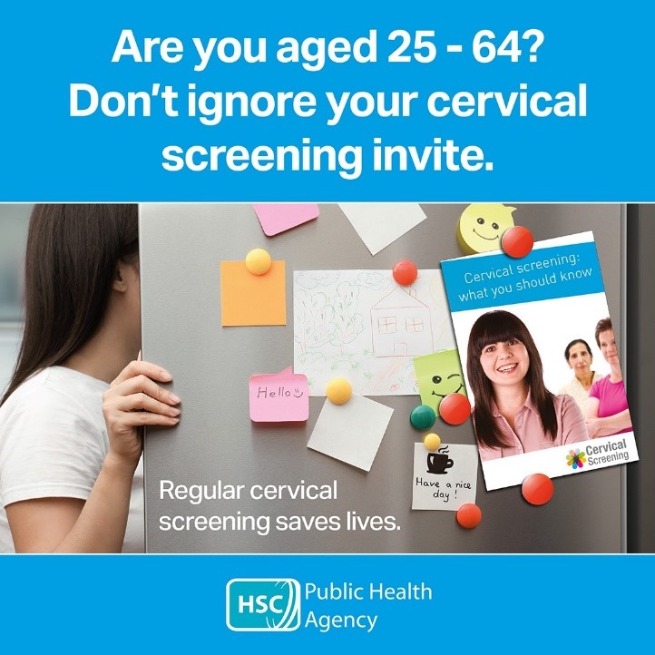 Remember to accept your invite and arrange your cervical screening test as it could be life-saving. Call into your pharmacy to find out more about screening services and pick up an information booklet. For more information, visit nidirect.gov.uk/cervical-scree… #LivingWell