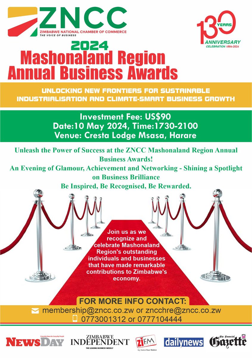 ZNCCNational's tweet image. #AwardsSeason
#MABAS
#RecognisingBusinessExcellence
#TheVoiceofBusiness