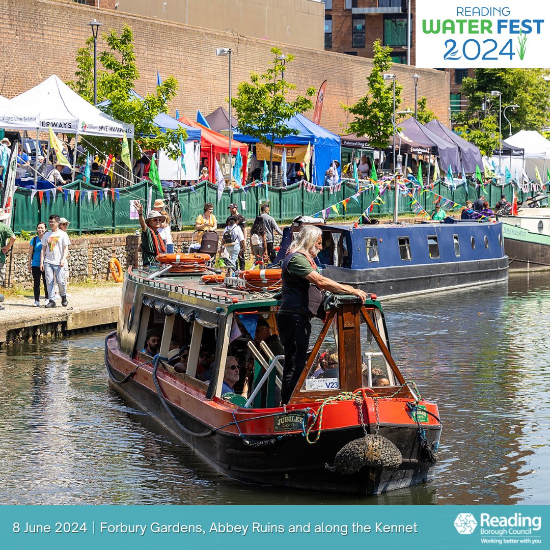 🎉 We hope you look forward to Reading #WaterFest 2024 as much as we do! Join us for a day full of fun including theatre, dance, music, games, and stalls by local environmental organisations. Stay tuned for the big reveal of our special show 🤫 

#eventsinreading #rdguk