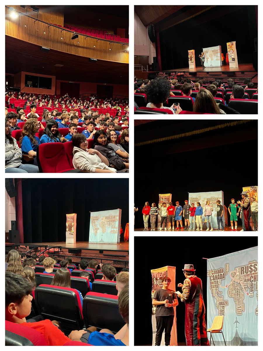 SalesianosCiuRe's tweet photo. En la jornada de hoy, algunos alumnos de 2º y 3º ESO han disfrutado de una obra de teatro divertida y muy dinámica con la compañía Forum Theatre and Education. #UnSueñoparaTi #SalesianosCiudadReal https://t.co/lBQ0zQYo6D