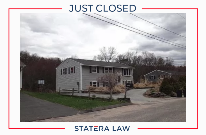 Congratulations to our homebuyer who just closed on this beautiful Single Family Home in Chicopee, MA. Looking to purchase real estate in MA, RI, CT, NH, or ME? Statera Law is here to help you! stateralaw.com