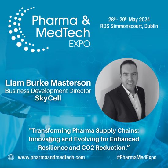 We are delighted to announce that Liam Burke Masterson, Business Development Director, SkyCellwill, speak at The Pharma & Medtech Expo on the 28th & 29th of May in the RDS Simmonscourt Dublin Register here -> lnkd.in/eTFsURBh #ManufacturingExpoIRE