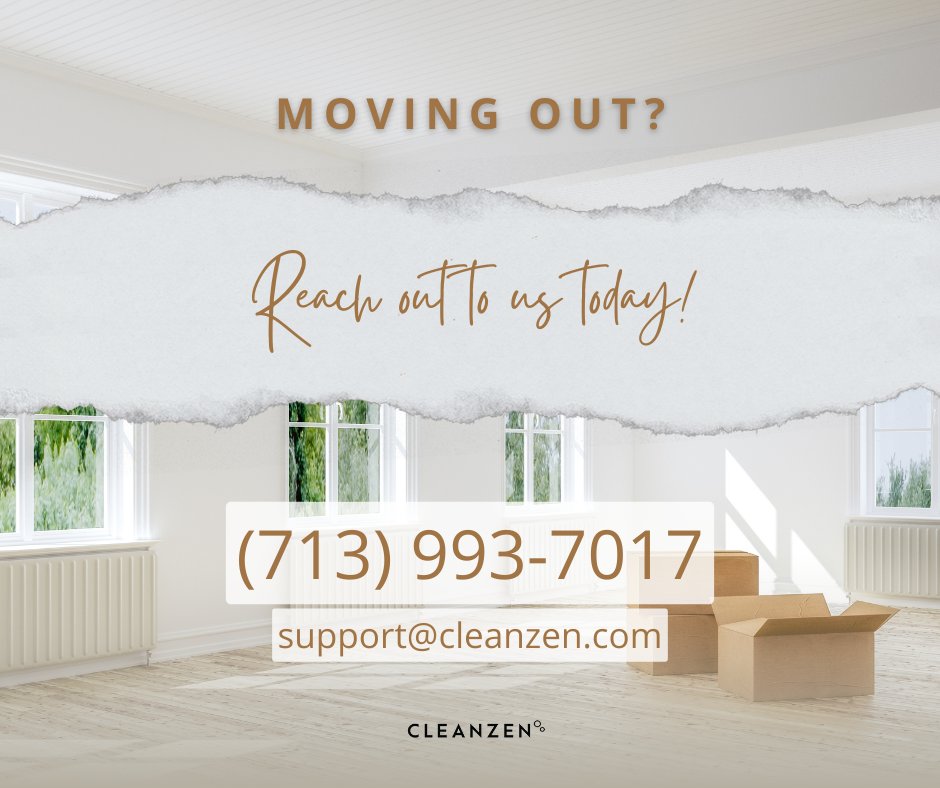 Ready to make your move hassle-free?🍃
Plan ahead for a seamless transition to your new home.📅
Reach out to us today! 📞

#Houston #Clean #Home #Moving #NewHome #MovingInOut #Cleanzen #CleanzenHouston #HassleFree #TransitionClean