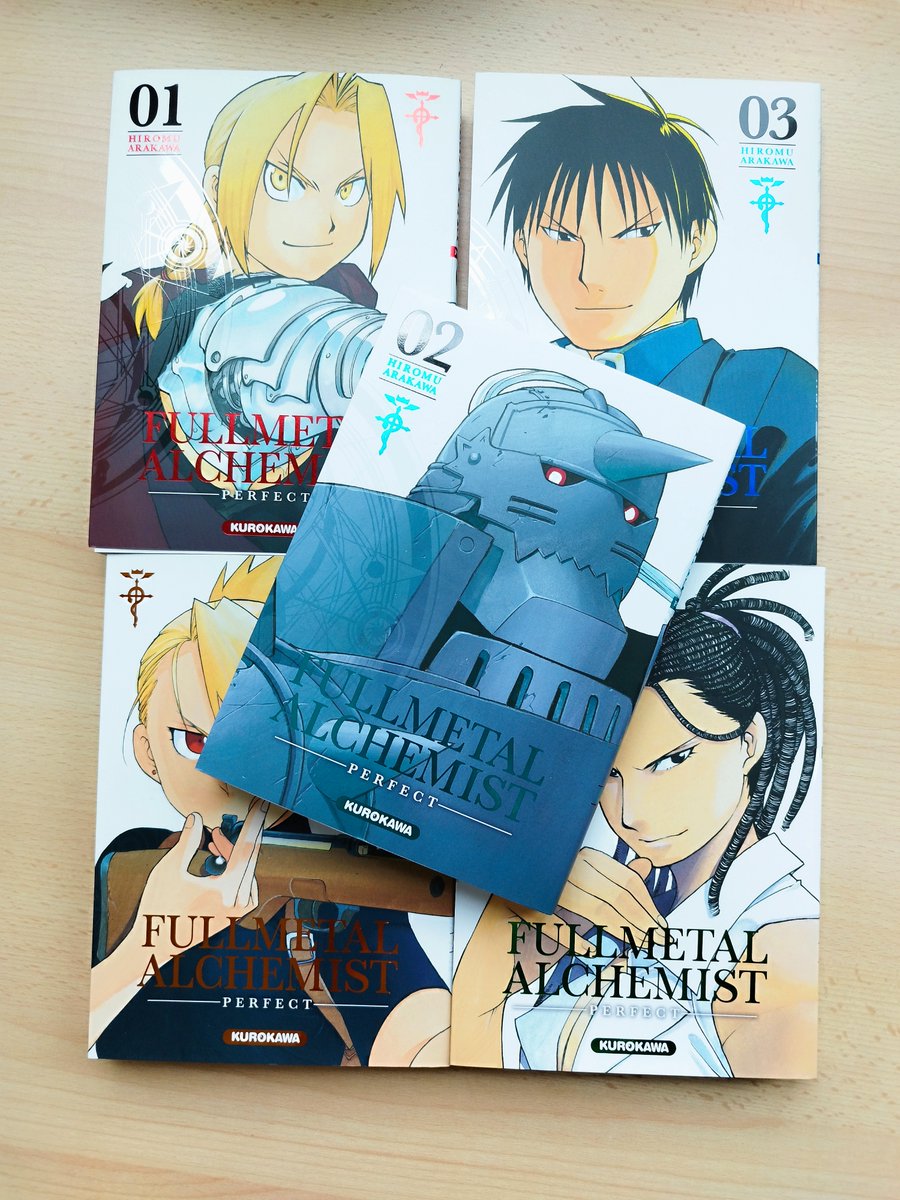 Pourquoi #FullmetalAlchemist est le shonen préféré de la librairie Excalibur Manga ?

#FMA est un shônen sorti en 2001 et en mars dernier le 18ème et dernier tome de l’édition PERFECT sortait aux éditions @Kurokawa