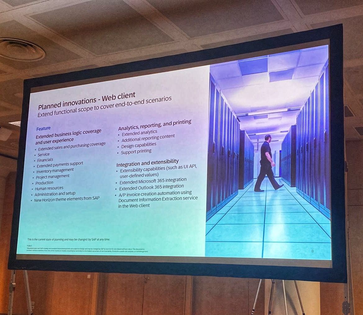 ItopMC's tweet photo. 📢 #SAPPartner #Summit For #SME 2024
Día 2️⃣
✅ #SAP Customer check out: la #TPV.
✅ #WebClient
✅ #BusinessTechnology Platform (#BTP)
🔝 ¿Quieres cerrar una reunión con Miguel Fernández (CEO #Itop)? 📧 info@itop.es 👈🏻
#ItopAcademy #SAPS4HANA #SAPBO #SAPPartnerSummit #SAPB1 https://t.co/iF5QX5gQo5