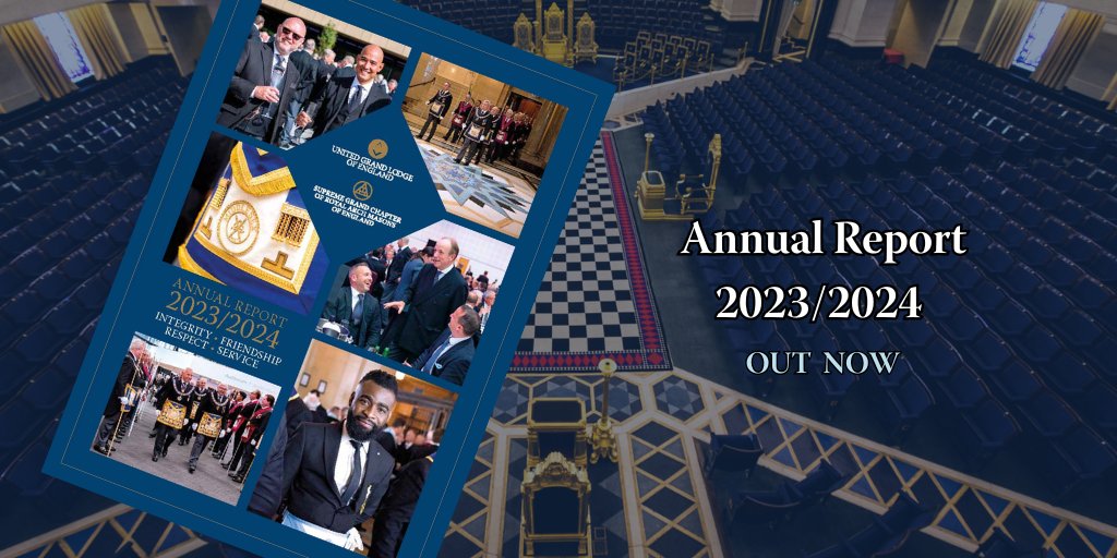 We are thrilled to share that our 2023-2024 Annual Report is now available!📊 

Explore our accomplishments and goals in the report while you learn more about our progress over the past year 👊📈

➡️🔗ugle.org.uk/about-us/annua…

#Freemasons #AnnualReport