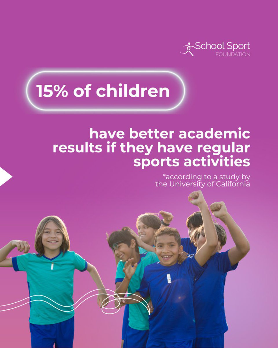 Research confirms that regular physical activity improves memory, concentration and emotional stability of children. 

Read more about the benefits of the sports and learn about our work and passion:

bit.ly/3JyMtvB

#ssf #isf #sport #schoolsport