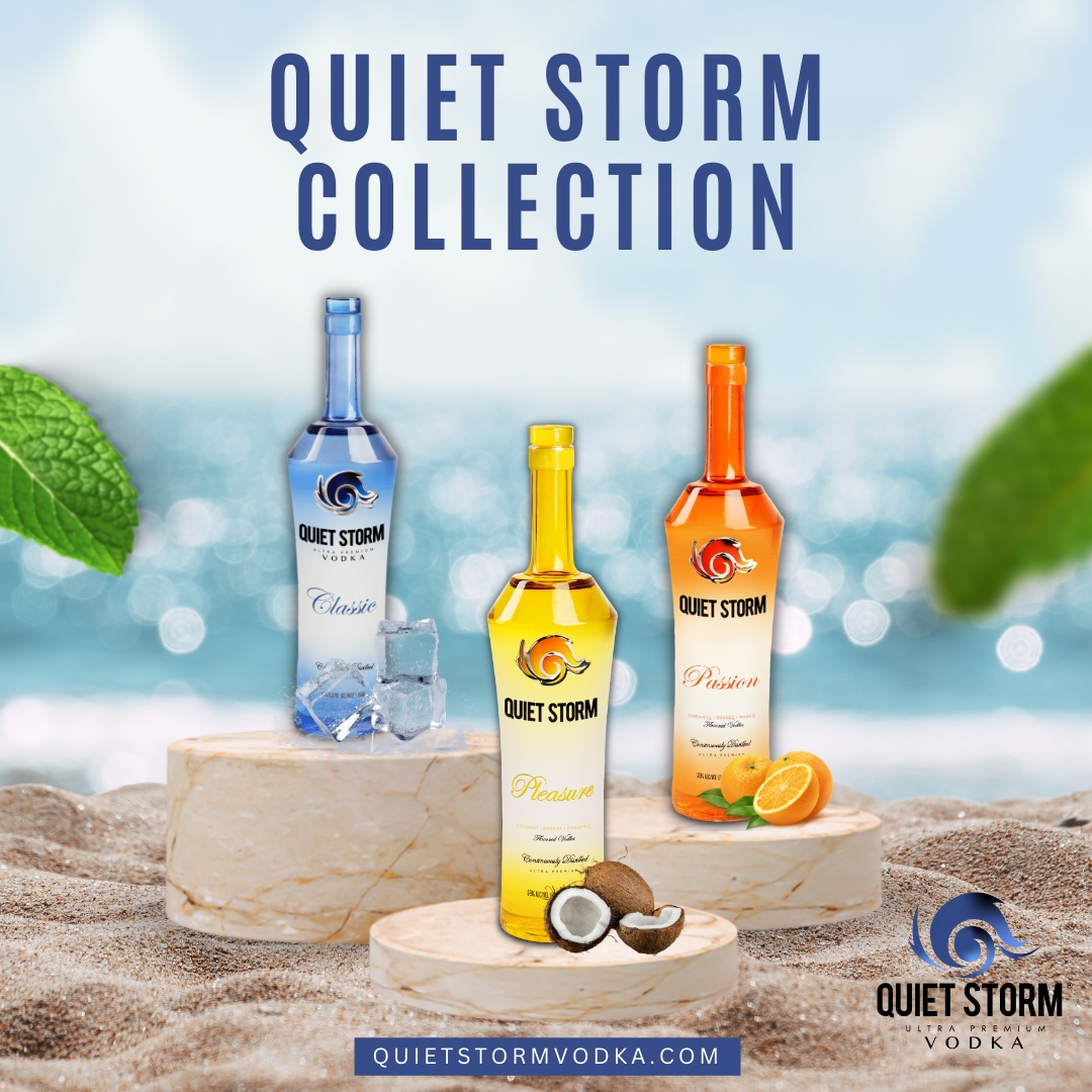 Introducing the <a href="/QuietStormVodka/">Quiet Storm® Vodka</a> Collection—a celebration of refined taste and luxury, curated for discerning palates. 

Explore our range of exquisite spirits, each bottle a testament to sophistication and excellence. Indulge in the Quiet Storm experience. 🍸✨