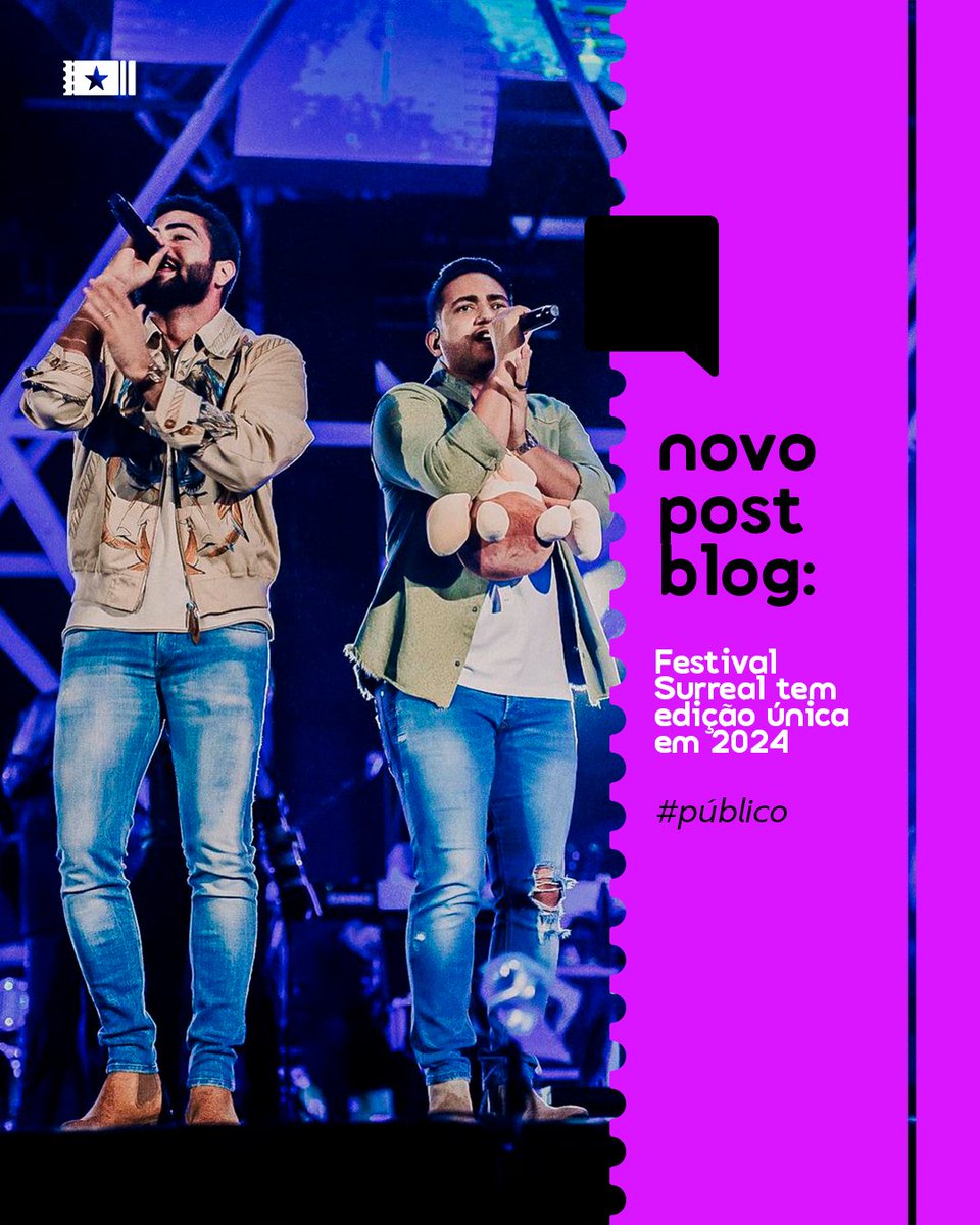 GuicheWeb's tweet image. Tá pronto pra viver o Surreal?! 💜​

Vem conferir um pouco sobre o que esperar do evento que acontece no final de semana!

blog.guicheweb.com.br/festival-surre…

#blogdagw #Guicheweb #FestivalSurreal