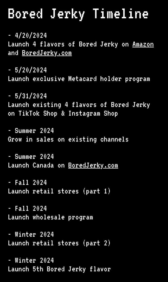 Bored Jerky x Metacard 🐄🌋
🚨 The best NFT buying opportunity of 2024

Current Metacard price: 0.2 ETH
Current FullSend x AF price: 0.43ETH

A thread (1/7)🧵