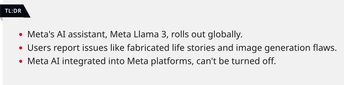 Is Meta AI any good and can it be turned off? Users' react to 'useless' to latest chatbot https://t.co/NjiY0vbS8H