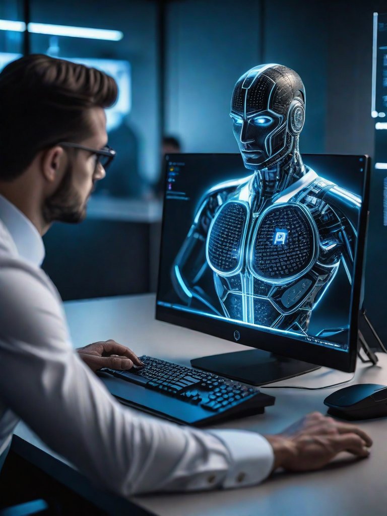 AigencyID's tweet image. Witness the beautiful symbiosis between humans and AI in our new artwork. 🌐💼🤝 Explore the power of partnership and fuel innovation towards a smarter future. 🌟🎨🤖💡 #manandmachine #collaboration #AI #innovation #symbiosis