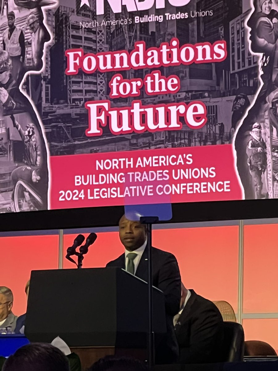 Partnerships with labor is how we get things done in Milwaukee. @MayorMKE @CavalierJohnson #liuna #1u #wiunion #nabtu2024 #nabtu #feelthepower