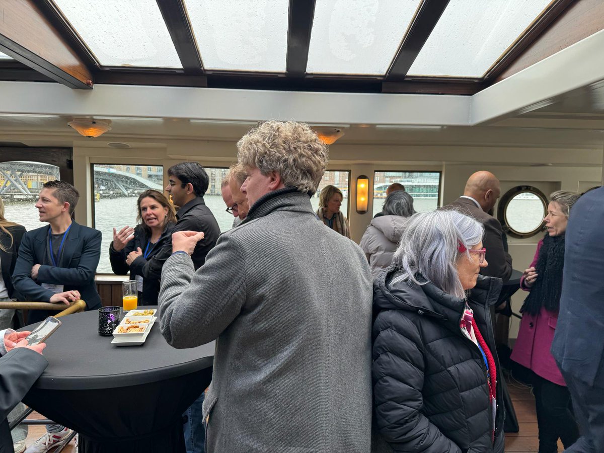 Coastlinkconf's tweet photo. @PortofAmsterdam @Samskip @RHDHV LIVE | Onto the port tour!
Organised by the @PortofAmsterdam, the 2024 #Coastlink technical visit will include exclusive access to the 1,200 hectares port, aboard the ship ‘Het Wapen van Amsterdam’ - the largest salon boat still sailing in Amsterdam and its surroundings. https://t.co/YlSlVbopCk