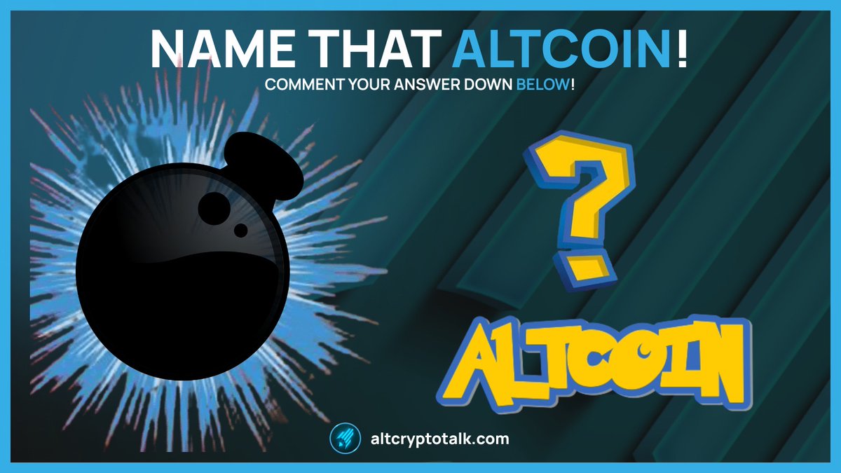 Name That #Altcoin!

Here’s a little game to break up your day!

Let me know down below what altcoin this is!
