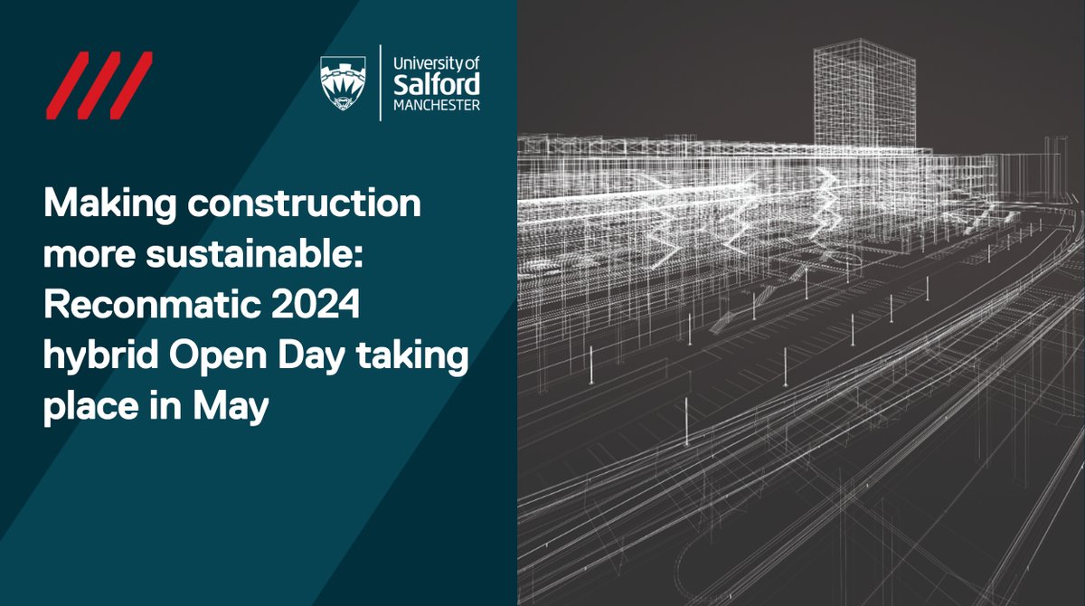 An event designed for professionals in the construction industry is coming to University of Salford next month, looking at automated solutions for sustainable construction and demolition waste management 🚧👏 Read more here -salford.ac.uk/news/making-co… #SalfordUni